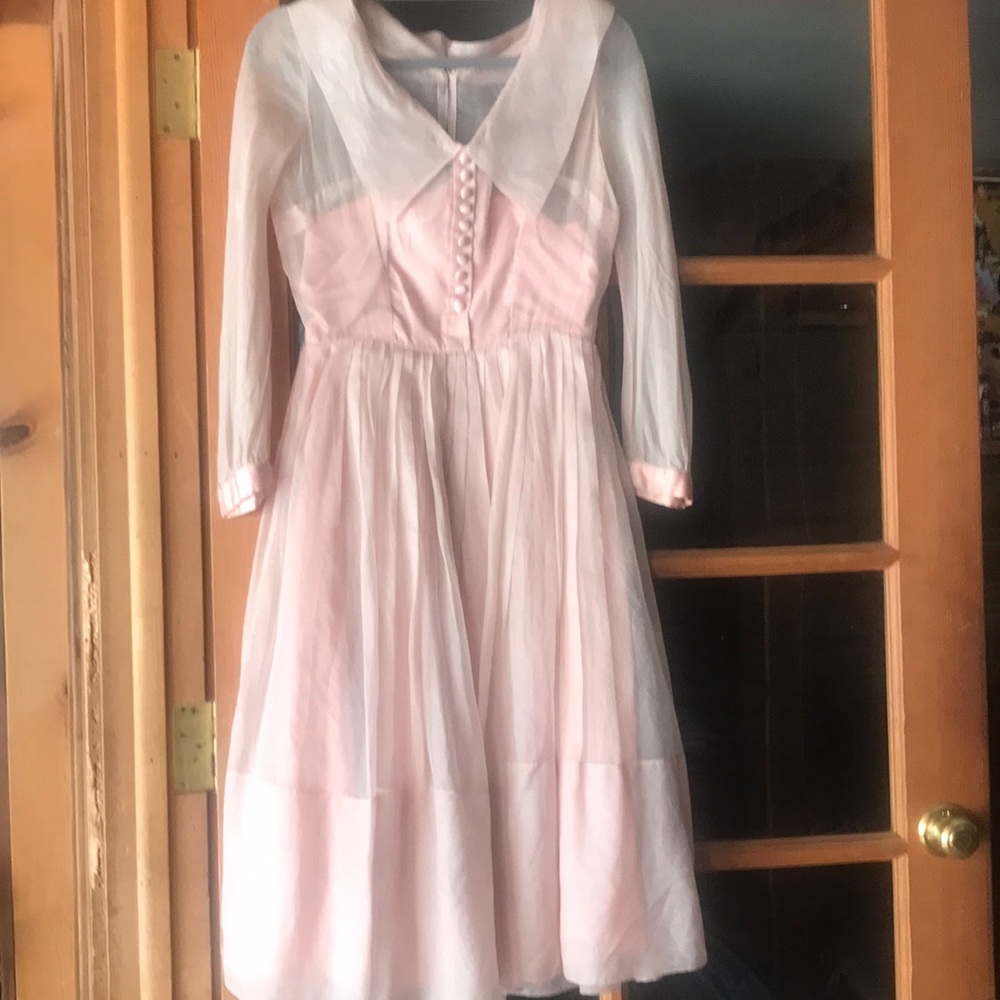 1950’s Pink Tulle Party Dress